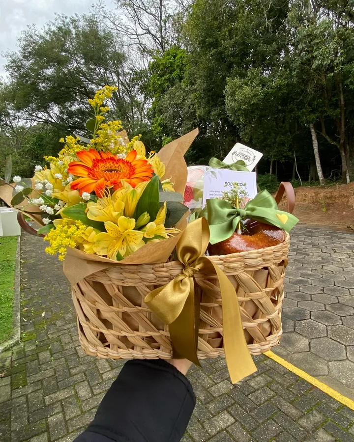 Cesta com Flores, Sabores do Campo